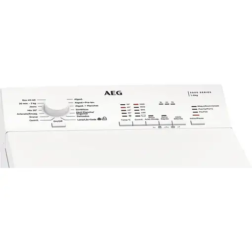 AEG LTA5N6230E lavadora Carga superior 6000 kg Blanco