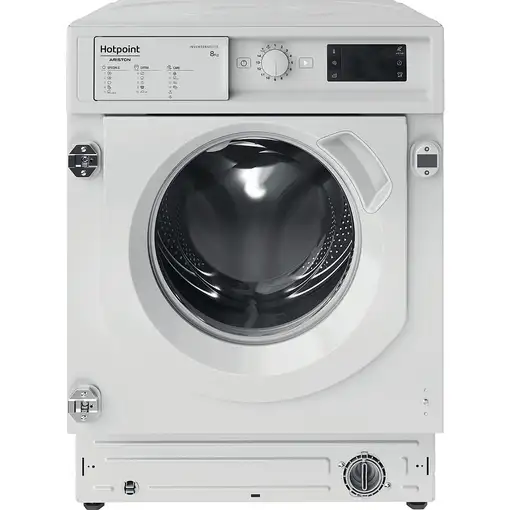 Lavadora carga frontal 8 kg 1351 RPM Blanco 869991664680 HOTPOINT