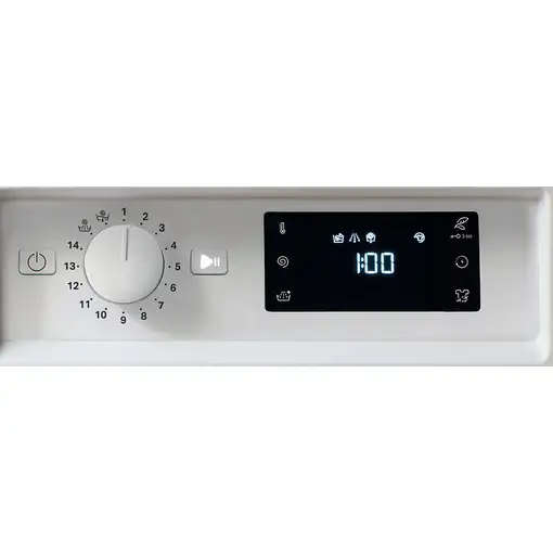 Lavadora carga frontal 8 kg 1351 RPM Blanco 869991664680 HOTPOINT
