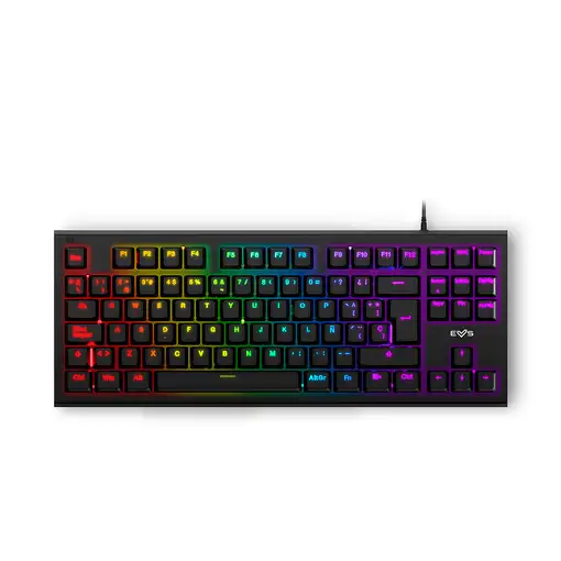 Energy Sistem ESG K6 Mechanik teclado Juego USB QWERTY Español Negro
