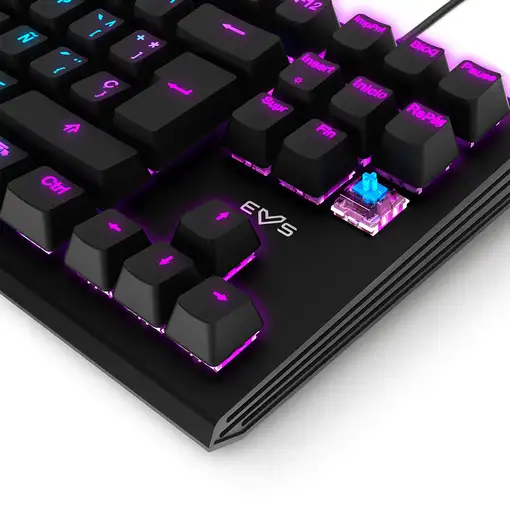 Energy Sistem ESG K6 Mechanik teclado Juego USB QWERTY Español Negro