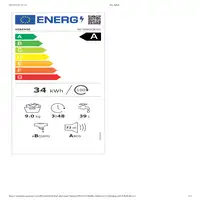 Hisense WF3S9043BW3 lavadora Carga frontal 9 kg 1400 RPM Blanco