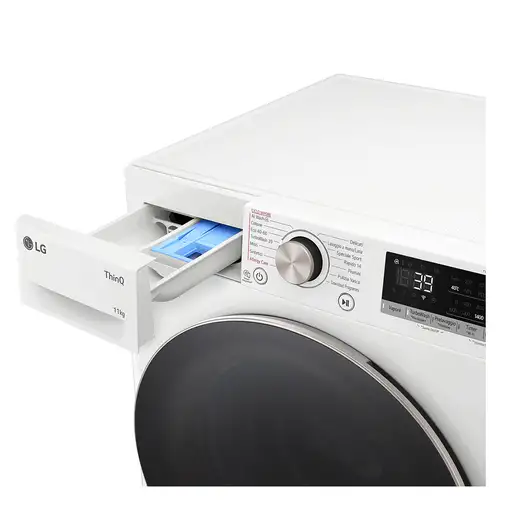 Lavadora de 11 kg 1400 rpm Blanco F4R7011TSWG.ABWQPIS LG