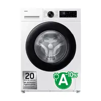 Lavadora carga frontal 9 kg 1400 RPM Blanco WW90DG5G34AEEC SAMSUNG