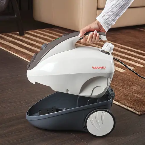 Polti Vaporetto Smart 30_S Limpiador a vapor de cilindro 1,6 L 1800 W Gris, Blanco