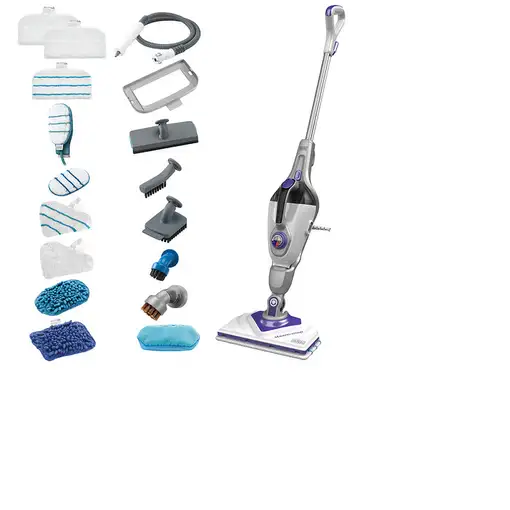 Black & Decker BHSM1615DSM limpiador a vapor Fregona a vapor 0,5 L 1600 W Púrpura,