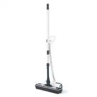 Polti Moppy White Fregona a vapor 0,7 L 1500 W Negro, Blanco