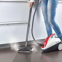 Polti Vaporetto Smart 30_R Limpiador a vapor de cilindro 1,6 L 1800 W Rojo, Blanco