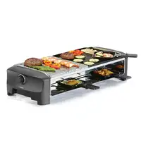 Princess 162820 Raclette Stone & Grill 8 Personas