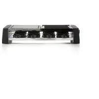 Domo DO9190G parrilla de interior 8 personas(s) 1200 W Negro, Gris