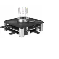 WMF Lumero 0415480011 parrilla de interior 8 personas(s) 1960 W Negro, Acero inoxi