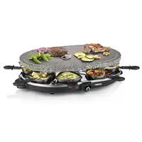 Princess 162720 Raclette Oval Stone 8 personas
