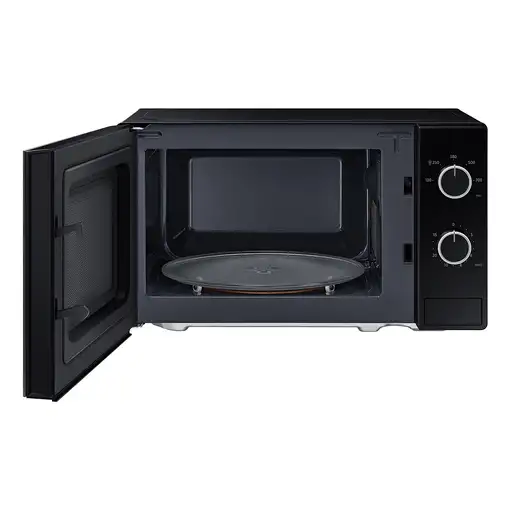 Microondas Solo Encimera 20 L 700 W negro MS20A3010AL/ET SAMSUNG