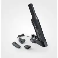 Severin HV 9589 aspiradora de mano Negro Sin bolsa