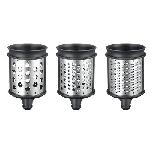 KitchenAid 5KSMEMVSC Juego de accesorios para rallador de tambor