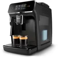 Cafetera superautomática negra, 1,8L, 15 bares, molinillo, EP2225/10 PHILIPS