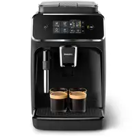 Cafetera superautomática negra, 1,8L, 15 bares, molinillo, EP2225/10 PHILIPS