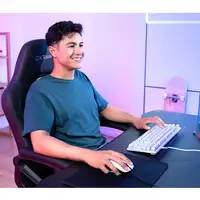Trust GXT 833W Thado teclado Juego USB QWERTY Español Blanco