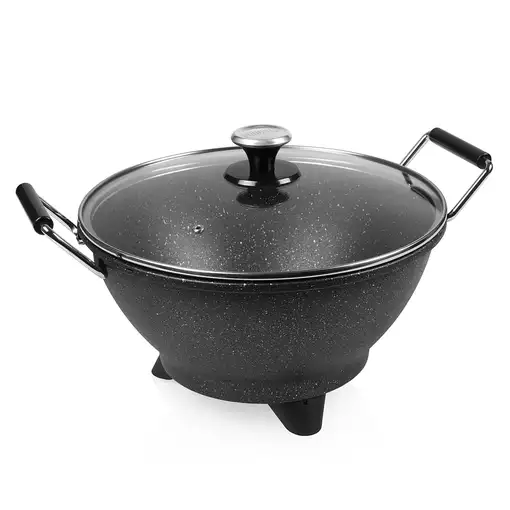 Wok eléctrico 1400W 7L Negro PRINCESS Wok eléctrico 1400W 7L Negro PRINCESS
