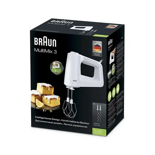 Braun MultiMix HM 3000 WH Batidora de mano 450 W Blanco