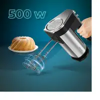 Cecotec PowerTwist 500 Batidora de mano 500 W Negro, Acero inoxidable
