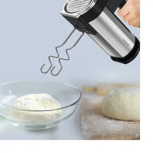 Cecotec PowerTwist 500 Batidora de mano 500 W Negro, Acero inoxidable