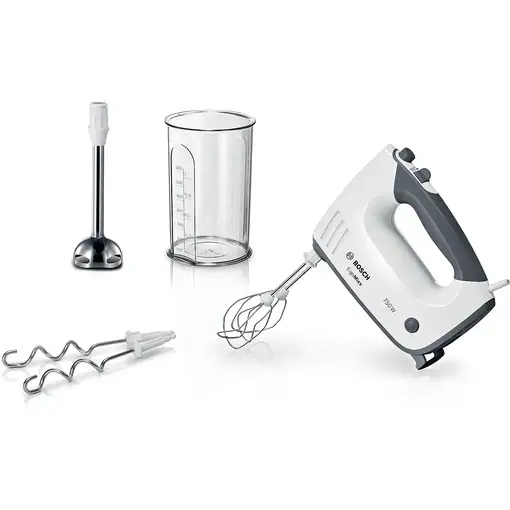 Bosch MFQ37470 batidora Batidora de mano 750 W Negro, Blanco