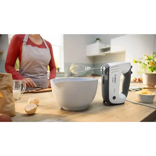 Bosch MFQ37470 batidora Batidora de mano 750 W Negro, Blanco