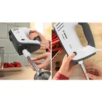 Bosch MFQ37470 batidora Batidora de mano 750 W Negro, Blanco