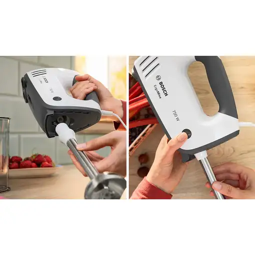 Bosch MFQ37470 batidora Batidora de mano 750 W Negro, Blanco