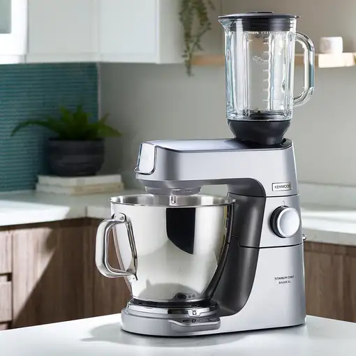 Kenwood Titanium Chef Baker XL robot de cocina 1200 W 7 L Acero inoxidable