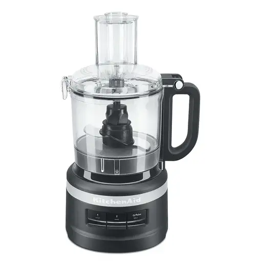 KitchenAid 5KFP0719EBM robot de cocina 250 W 1,7 L Negro, Acero inoxidable