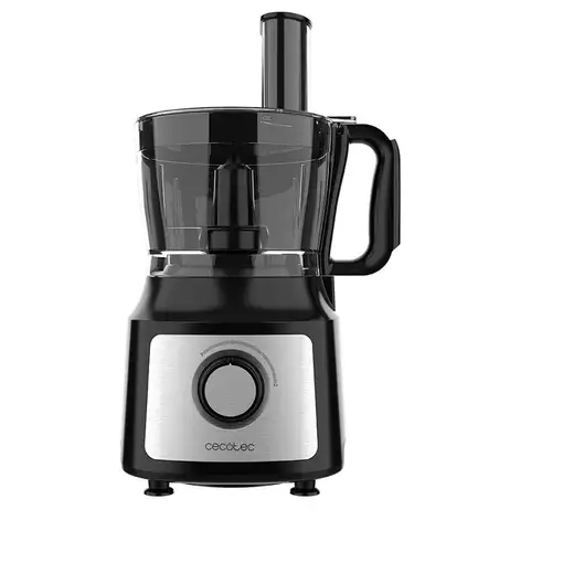 Cecotec 04351 robot de cocina 1000 W 2 L Negro, Acero inoxidable