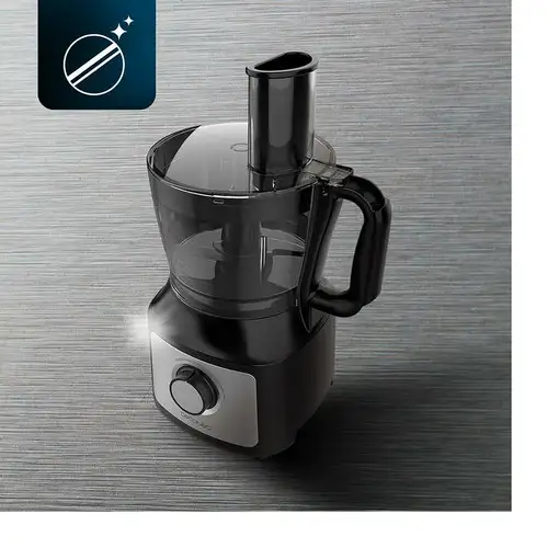 Cecotec 04351 robot de cocina 1000 W 2 L Negro, Acero inoxidable