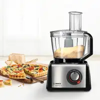 Bosch MC812M844 robot de cocina 1250 W 3,9 L Negro, Acero inoxidable