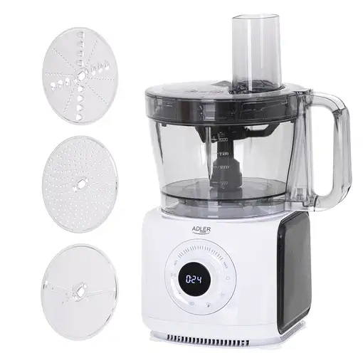 Adler AD 4224 robot de cocina 1000 W 3,5 L Negro, Blanco