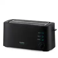 Flama 988FL 2 rebanada(s) 1630 W Negro