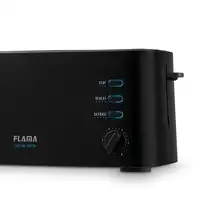 Flama 988FL 2 rebanada(s) 1630 W Negro