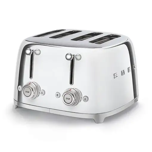 Smeg TSF03SSEU tostadora 6 4 rebanada(s) 2000 W Cromo