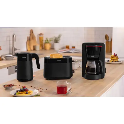 Bosch TAT2M123 tostadora 6 2 rebanada(s) 950 W Negro