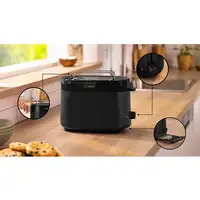 Bosch TAT2M123 tostadora 6 2 rebanada(s) 950 W Negro