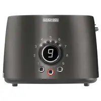 Sencor STS 6058BK tostadora 9 2 rebanada(s) 1000 W Negro
