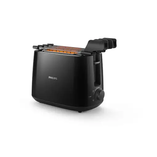 Philips Daily Collection HD2583/90 tostadora 8 8 rebanada(s) 600 W Negro