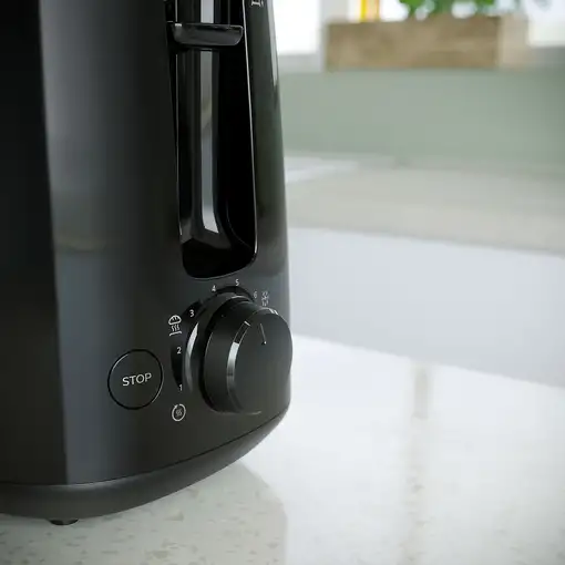 Philips Daily Collection HD2583/90 tostadora 8 8 rebanada(s) 600 W Negro