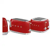 Smeg TSF03RDEU tostadora 6 4 rebanada(s) 2000 W Rojo