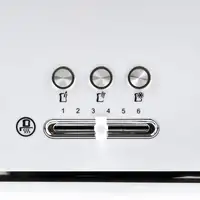 Girmi TP91 6 4 rebanada(s) 1630 W Blanco