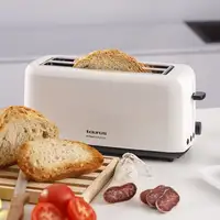 Taurus 8414234606730 tostadora 6 2 rebanada(s) 1450 W Negro, Blanco
