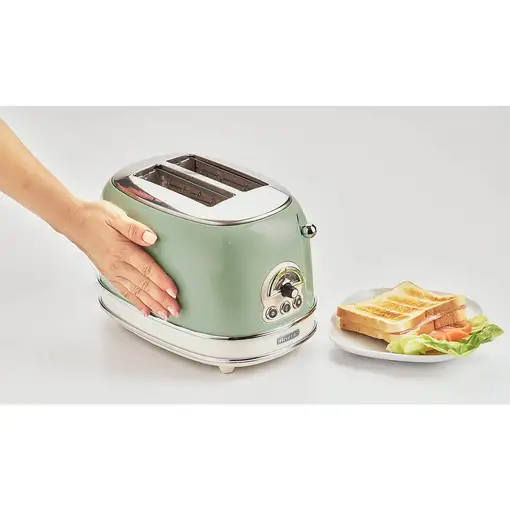 Ariete 0155/04 6 2 rebanada(s) 810 W Verde