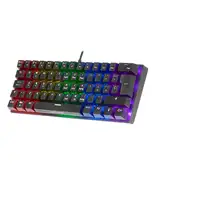 Mars Gaming MK60 Negro, Teclado Gaming Mecánico FRGB, Antighosting, Switch Mecánic