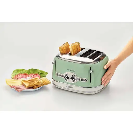 Ariete 0156/04 6 4 rebanada(s) 1600 W Verde